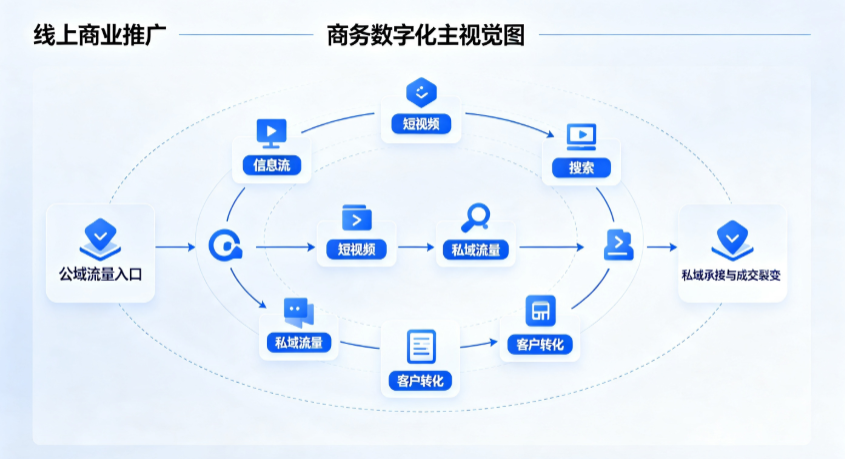 桐梓县线上商业推广怎么做？全域流量闭环搭建与低成本转化实战指南